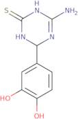 4-(4-Amino-6-mercapto-1,2-dihydro-1,3,5-triazin-2-yl)benzene-1,2-diol