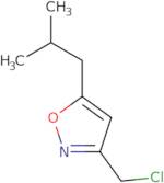 3-(Chloromethyl)-5-isobutylisoxazole