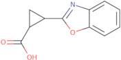 2-(1,3-Benzoxazol-2-yl)cyclopropanecarboxylic acid