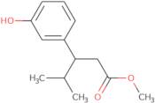 Methyl 3-(3-hydroxyphenyl)-4-methylpentanoate