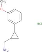 rac-[(1R,2R)-2-(3-Methoxyphenyl)cyclopropyl]methanamine hydrochloride