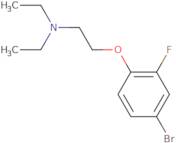 2-(4-Bromo-2-fluorophenoxy)-N,N-diethylethanamine