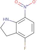 4-Fluoro-7-nitro-2,3-dihydro-1H-indole