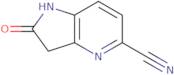 2-Oxo-2,3-dihydro-1H-pyrrolo[3,2-b]pyridine-5-carbonitrile
