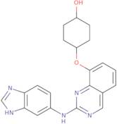 cis-4-[[2-(1H-Benzimidazol-6-ylamino)-8-quinazolinyl]oxy]-cyclohexanol