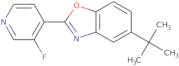 5-(tert-Butyl)-2-(3-fluoropyridin-4-yl)benzo[D]oxazole