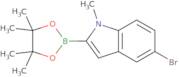 5-Bromo-1-methylindole-2-boronic acid pinacol ester