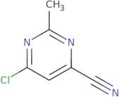 6-Chloro-2-methylpyrimidine-4-carbonitrile