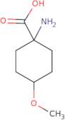 4-Methoxy-1-amino-cyclohexanecarboxylic acid