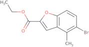 Ethyl 5-bromo-4-methylbenzofuran-2-carboxylate