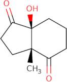 (±)-cis-6-Hydroxy-1-methylbicyclo[4.3.0]nonane-2,7-dione