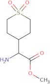 Methyl 2-amino-2-(1,1-dioxido-4-tetrahydrothiopyranyl)acetate