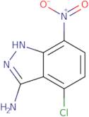 4-Chloro-7-nitro-1H-indazol-3-amine