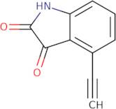 4-Ethynyl-1H-indole-2,3-dione