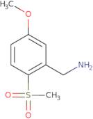 2-Methanesulfonyl-5-methoxy-benzylamine