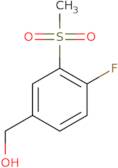 4-Fluoro-3-(methylsulfonyl)benzyl alcohol