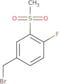 4-Fluoro-3-(methylsulphonyl)benzyl bromide