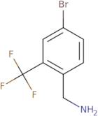 [4-Bromo-2-(trifluoromethyl)phenyl]methanamine