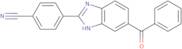 4-(5-Benzoyl-1H-benzo[D]imidazol-2-yl)benzonitrile