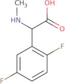 2-(2,5-Difluorophenyl)-2-(methylamino)acetic acid