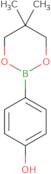 4-(5,5-Dimethyl-1,3,2-dioxaborinan-2-yl)phenol