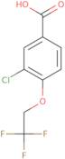 3-Chloro-4-(2,2,2-trifluoroethoxy)benzoic acid