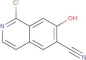 1-Chloro-7-hydroxyisoquinoline-6-carbonitrile
