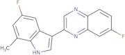 7-Fluoro-2-(5-fluoro-7-methyl-1H-indol-3-yl)quinoxaline