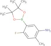 5-Amino-2-fluoro-4-methylbenzene boronic acid pinacol ester