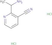 2-[(1R)-1-Aminoethyl]pyridine-3-carbonitrile dihydrochloride