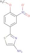 2-(4-Methoxy-3-nitrophenyl)thiazol-4-amine