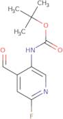 tert-Butyl (6-fluoro-4-formylpyridin-3-yl)carbamate