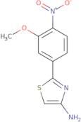 2-(3-Methoxy-4-nitrophenyl)thiazol-4-amine