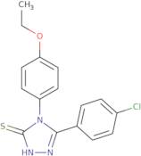 5-(4-Chlorophenyl)-4-(4-ethoxyphenyl)-4H-1,2,4-triazole-3-thiol