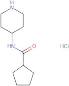 N-(Piperidin-4-yl)cyclopentanecarboxamide hydrochloride