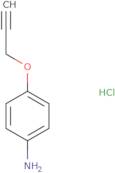 [4-(Prop-2-yn-1-yloxy)phenyl]amine hydrochloride