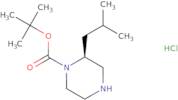 (S)-tert-Butyl 2-isobutylpiperazine-1-carboxylate hydrochloride