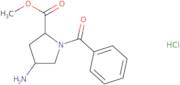 (2S,4S)-Methyl 4-amino-1-benzoylpyrrolidine-2-carboxylate hydrochloride