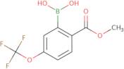2-(Methoxycarbonyl)-5-(trifluoromethoxy)phenylboronic acid