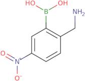 2-(Aminomethyl)-5-nitrophenylboronic acid