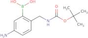 5-Amino-2-(BOC-amino)methyl)phenylboronic acid