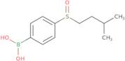 (4-(Isopentylsulfinyl)phenyl)boronic acid