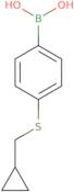 4-(Cyclopropylmethylthio)phenylboronic acid