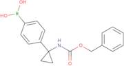 4-(1-(Benzyloxycarbonylamino)cyclopropyl)phenylboronic acid