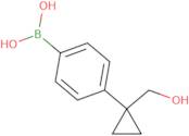4-(1-(Hydroxymethyl)cyclopropyl)phenylboronic acid