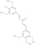 (1E,4E)-1-(4-Hydroxy-3,5-dimethoxyphenyl)-5-(3,4,5-trimethoxyphenyl)-1,4-pentadiene-3-one