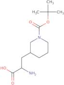 (S)-1-Boc-3-(2-amino-2-carboxy-ethyl)piperidine