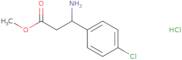 Methyl (3R)-3-amino-3-(4-chlorophenyl)propanoate hydrochloride