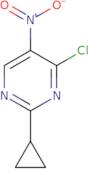 4-Chloro-2-cyclopropyl-5-nitropyrimidine