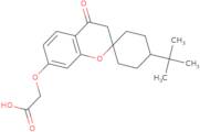 [(4'-tert-Butyl-4-oxo-3,4-dihydrospiro[chromene-2,1'-cyclohexan]-7-yl)oxy]acetic acid